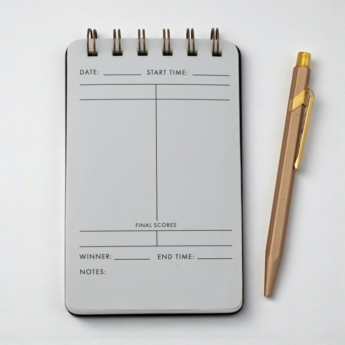 Card Game Scorebook Set