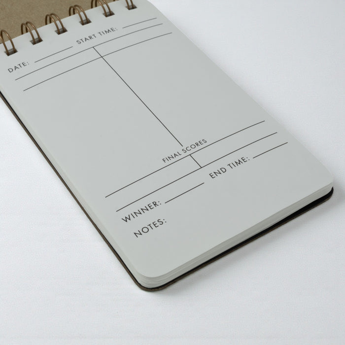 Card Game Scorebook Set