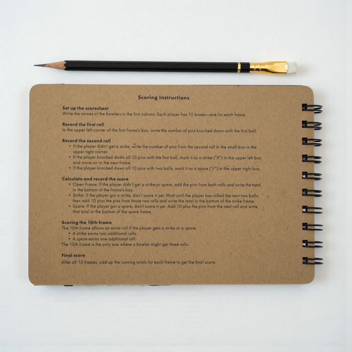 Bowling Scorebook