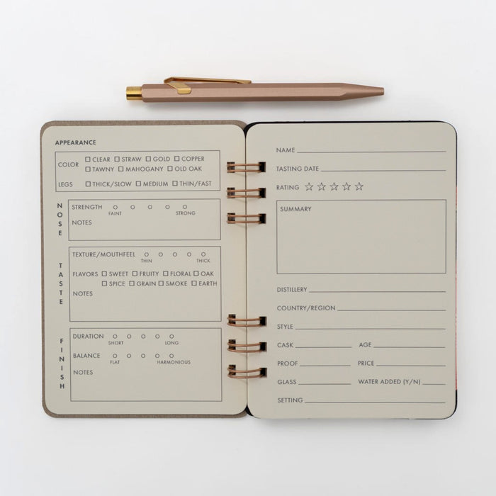 Bourbon Tasting Logbook