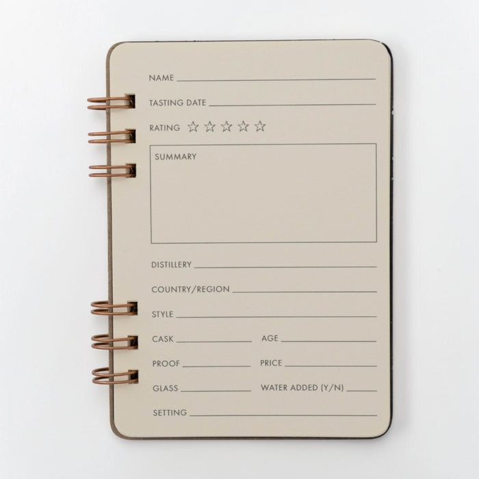 Bourbon Tasting Logbook