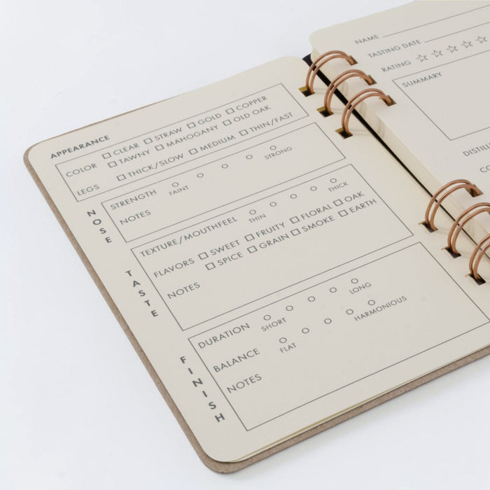Bourbon Tasting Logbook