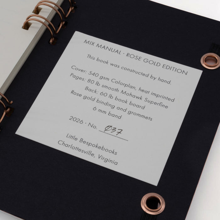 Mix Manual — Rose Gold Edition